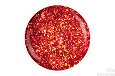 Jolifin LAVENI Shellac - pink Glitterflakes 12ml