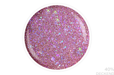 Jolifin LAVENI Shellac - FlashOn rosy Glitterflakes 12ml