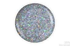 Jolifin LAVENI Shellac - extreme unicorn silver Glitter 10ml