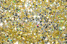 Jolifin LAVENI Sparkle Glitter - elegance gold