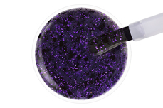 Jolifin LAVENI Shellac - Top-Coat ohne Schwitzschicht purple dots 10ml 