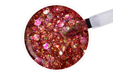 Jolifin LAVENI Shellac - fruity galaxy Glitter 10ml