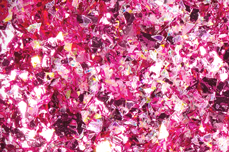 Jolifin Soft Foil Flakes - Aurora pink roses