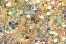Jolifin LAVENI Sparkle Glitter - creamy gold