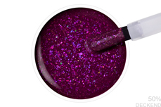 Jolifin LAVENI Shellac - Thermo violet-babypink aurora 12ml