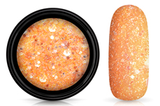 Jolifin LAVENI Crystal Glitter - pastell neon-orange