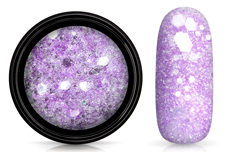 Jolifin LAVENI Crystal Glitter - pastel neon-purple