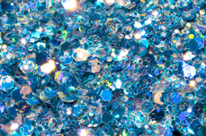 Jolifin LAVENI Sparkle Glitter - hologramm türkis