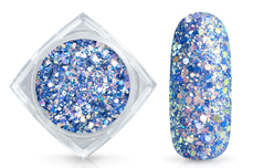 Jolifin LAVENI Sparkle Glitter - hologram blue