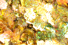 Jolifin Glittermix Flakes - fancy gold