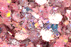 Jolifin Glittermix Flakes - fancy rosé