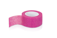 Jolifin Feilschutzband - himbeer-pink