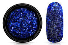 Jolifin Micro Chrome-Flakes & Pigment - blue & silver