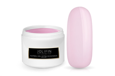 Jolifin LAVENI Refill - Aufbau-Gel extra dickviskos milky pink 250ml