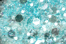 Jolifin LAVENI Crystal Glitter - pastell-türkis