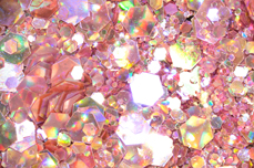 Jolifin Supernova Glitter - hologramm rosy
