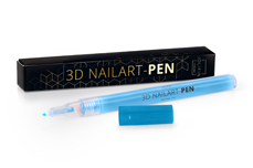 Jolifin LAVENI 3D Nailart-Pen - neon-blue