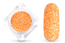 Jolifin Glitterpuder - pastell-orange