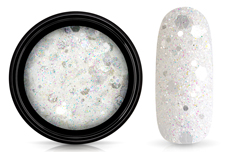 Jolifin LAVENI Crystal Glitter - white highlights