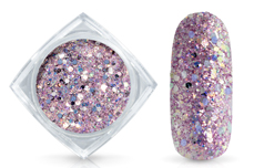 Jolifin LAVENI Luxury Glitter Hologramm  - silver-lilac