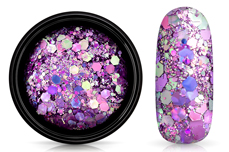 Jolifin LAVENI Chameleon Glittermix - pastell-purple