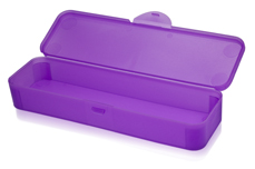 Jolifin Higiene de la caja de clientes púrpura