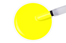 Jolifin Carbon Quick-Farbgel - neon yellow 11ml