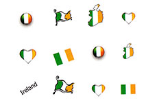 Jolifin Länder Tattoo - Ireland