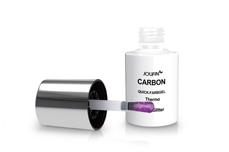 Jolifin Carbon Quick-Farbgel Thermo violet glitter 11ml