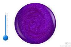 Jolifin Thermo Farbgel purple pink glimmer 5ml