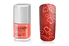 Jolifin Stamping-Lack - coral 12ml