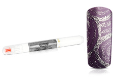 Jolifin Nail-Art Pen silber glitter 10ml