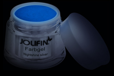 Jolifin Farbgel Nightshine silver 5ml
