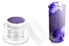 Jolifin Farbgel Nightshine purple dust 5ml