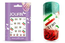 Jolifin Länder Tattoo - Iran