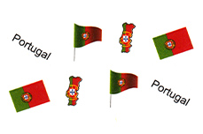Jolifin Länder Tattoo - Portugal