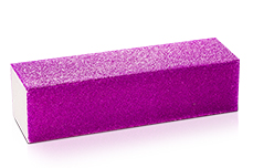 Jolifin Buffer bloc de ponçage néon-violet