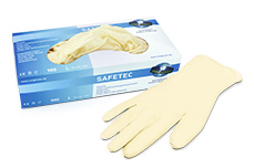 Latex gloves Caregloves Gr. L