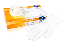 Vinyl gloves Premium size XS