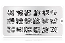 MoYou-London Schablone Tropical Collection 02
