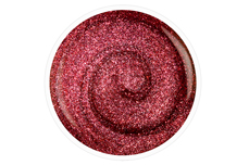 Jolifin Stamping-Lack - red Glitter 12ml