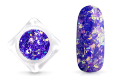 Jolifin Nail-Art Glitter Flakes Blau-Violett  