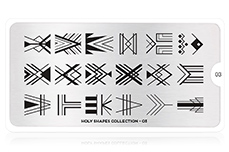 Pochoir MoYou-London Collection Holy Shapes 03