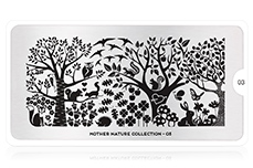 MoYou-London Schablone Mother Nature Collection 03