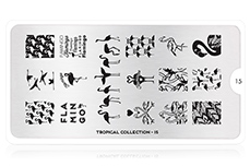 MoYou-London Schablone Tropical Collection 15