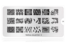 MoYou-London Schablone Tropical Collection 19