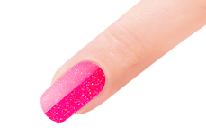 Jolifin Carbon Quick-Farbgel - neon-pink Glitter 11ml