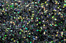 Jolifin Illusion Glitter IX - black rainbow
