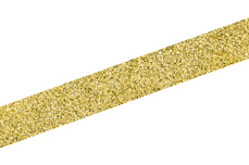 Jolifin Glitter Pinstripes gold 2mm