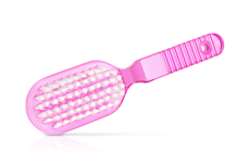 Jolifin dust brush double sided - pink